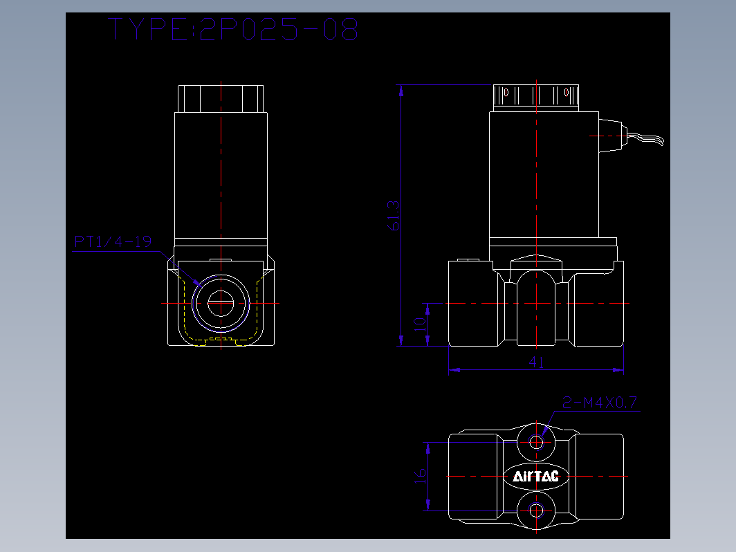 Solenoid Valves电磁阀 2P025-08