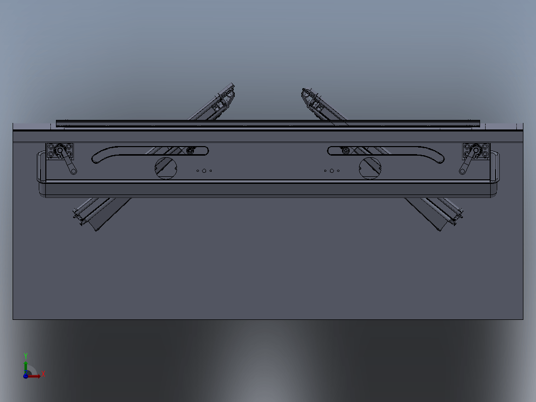 公交自动门详细3D