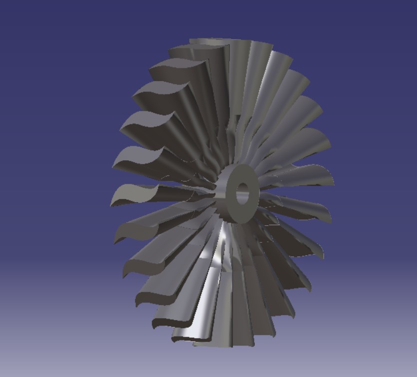 燃气轮机用涡轮喷气发动机涡轮风扇压缩机或涡轮机扇叶