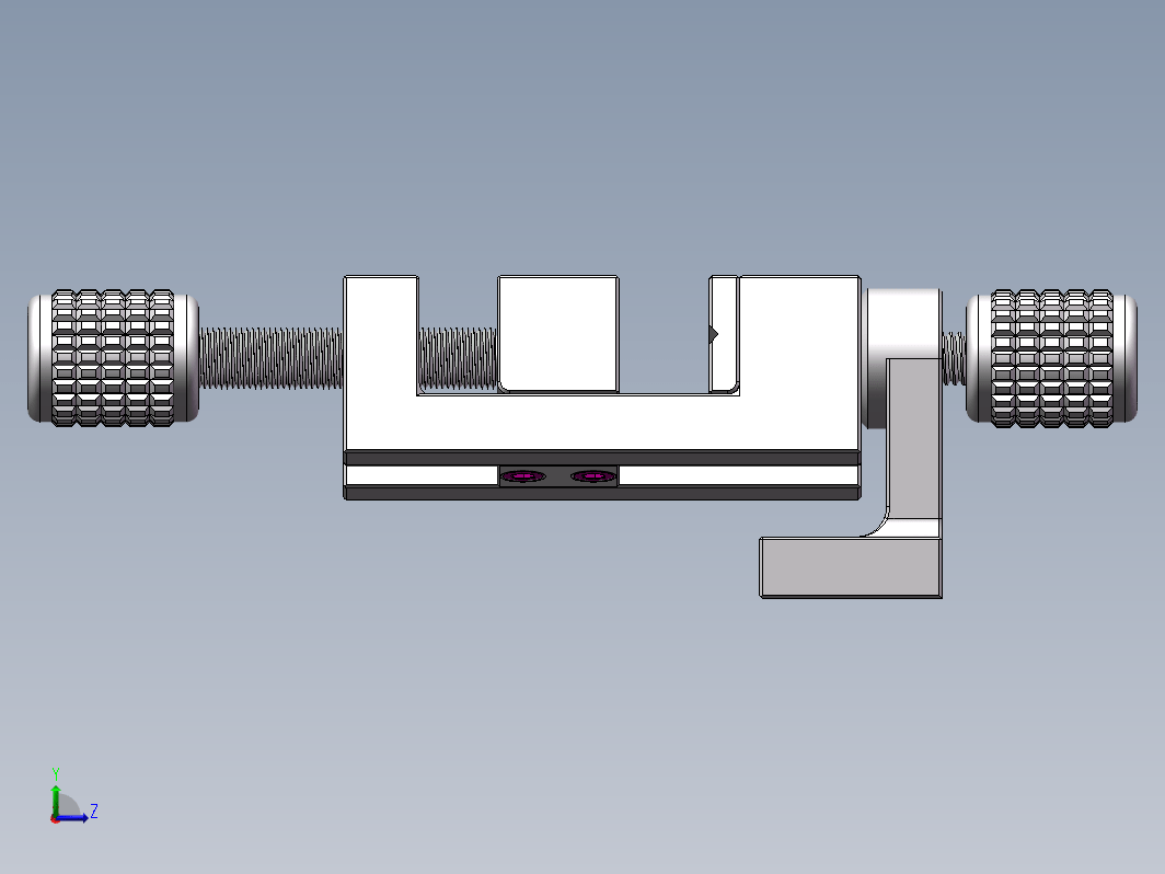 两个方向的倾斜的精密磨削夹具