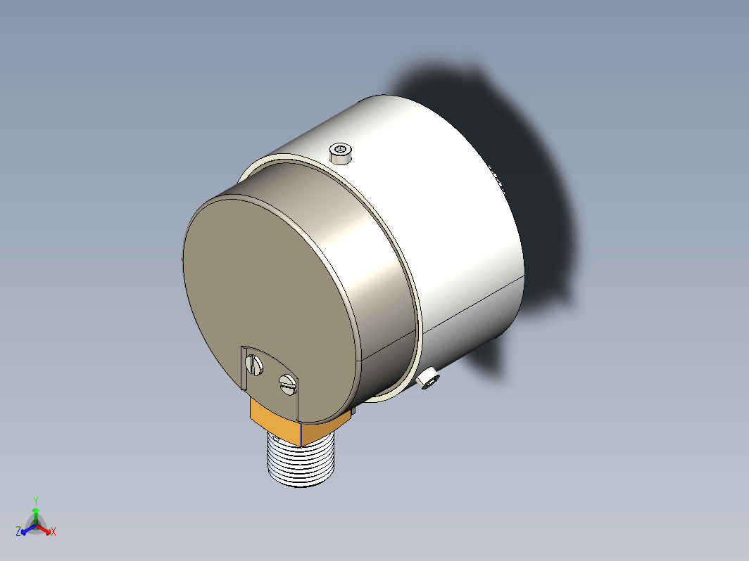 布尔登管压力表模型