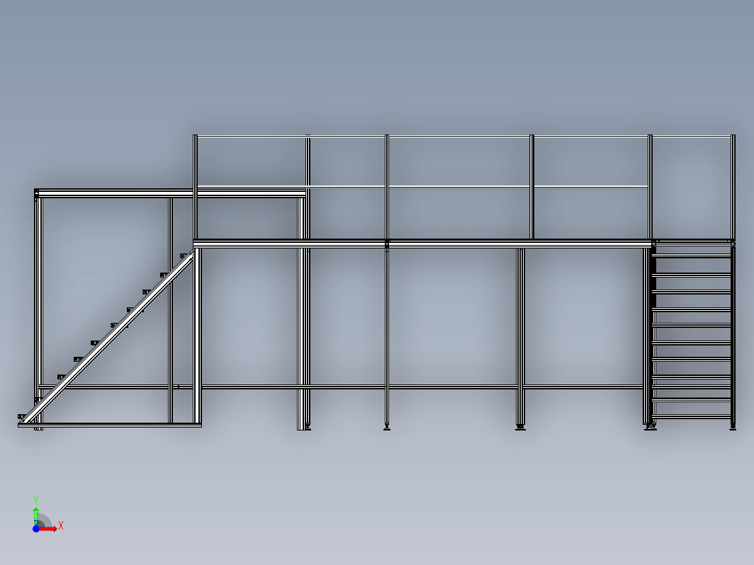 Plataforma Valdera结构铝型材平台