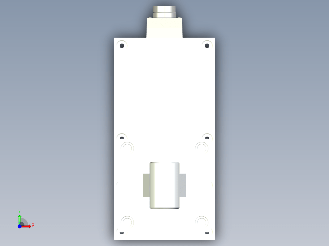 HEP100-300-3232-1：5-3kW-CA总装图折返式电动缸 额定负载1.5吨 有效行程300mm