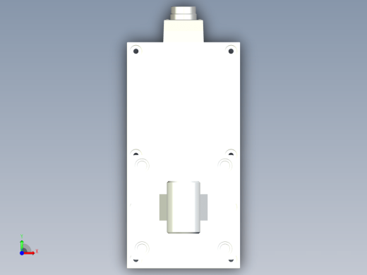 HEP100-300-3232-1：5-3kW-CA总装图折返式电动缸 额定负载1.5吨 有效行程300mm缩略图