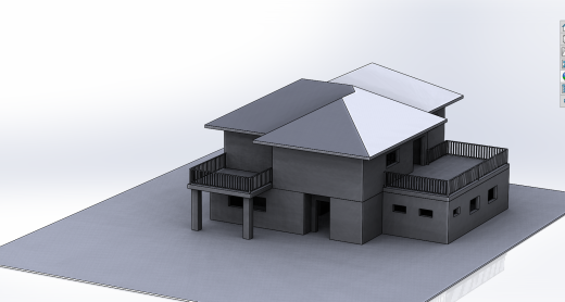 住宅房子 3D缩略图