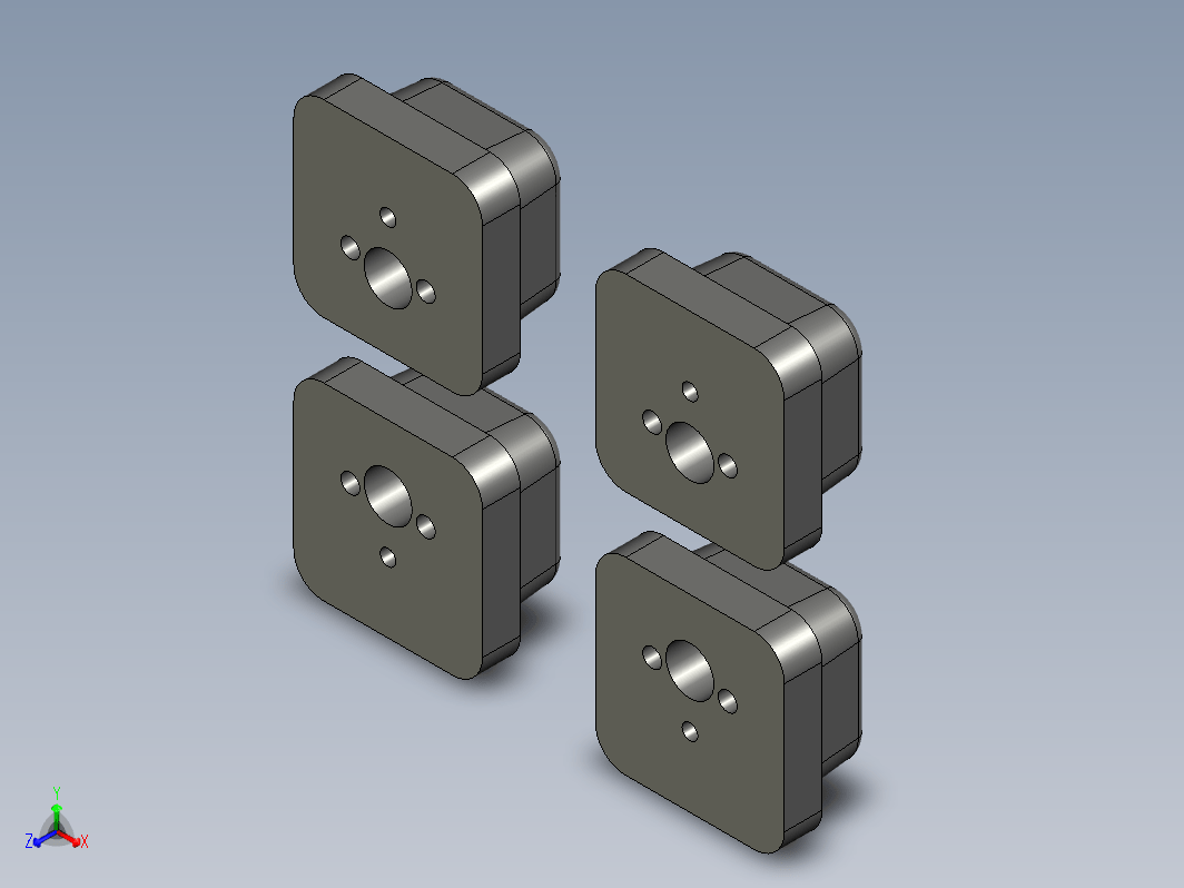 硅胶垫块注塑模具成型设计