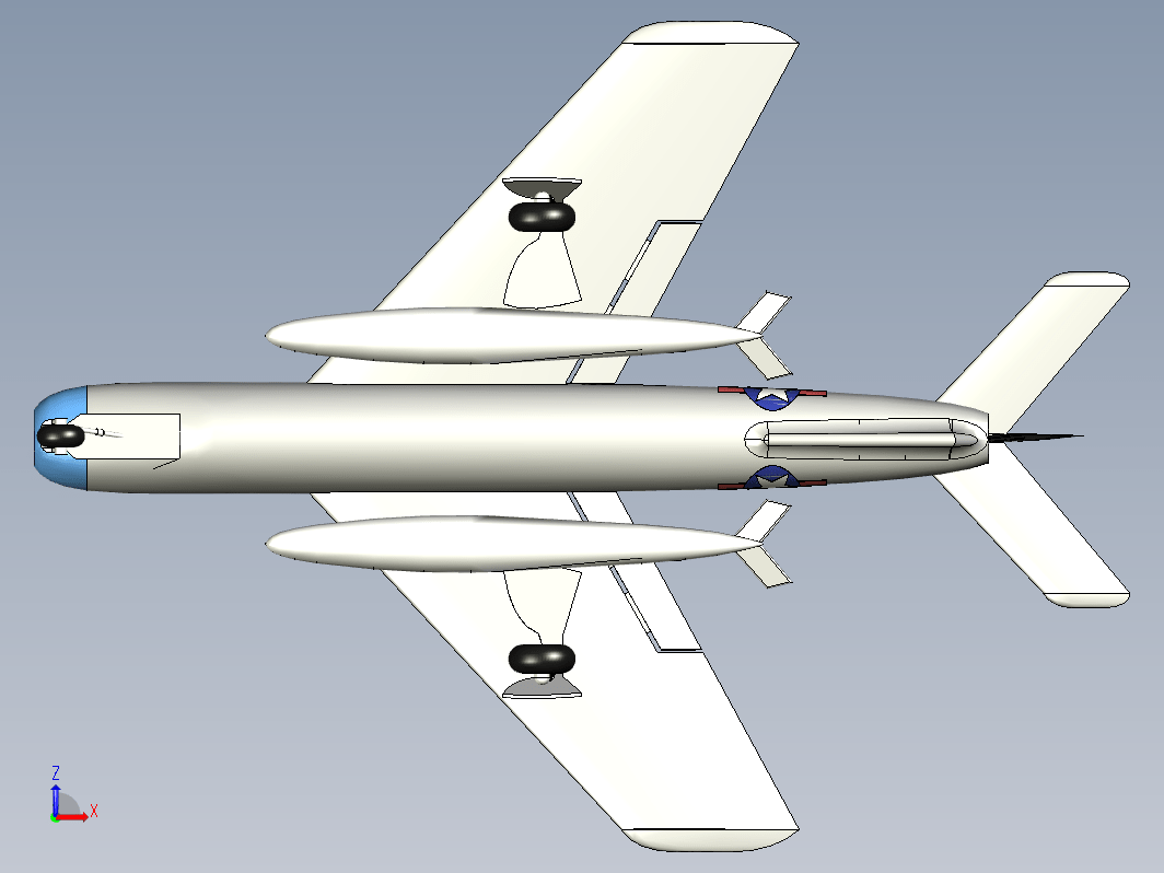 后掠翼涡轮喷气式战斗轰炸机 Republic F-84F