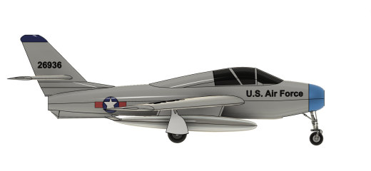 后掠翼涡轮喷气式战斗轰炸机 Republic F-84F缩略图
