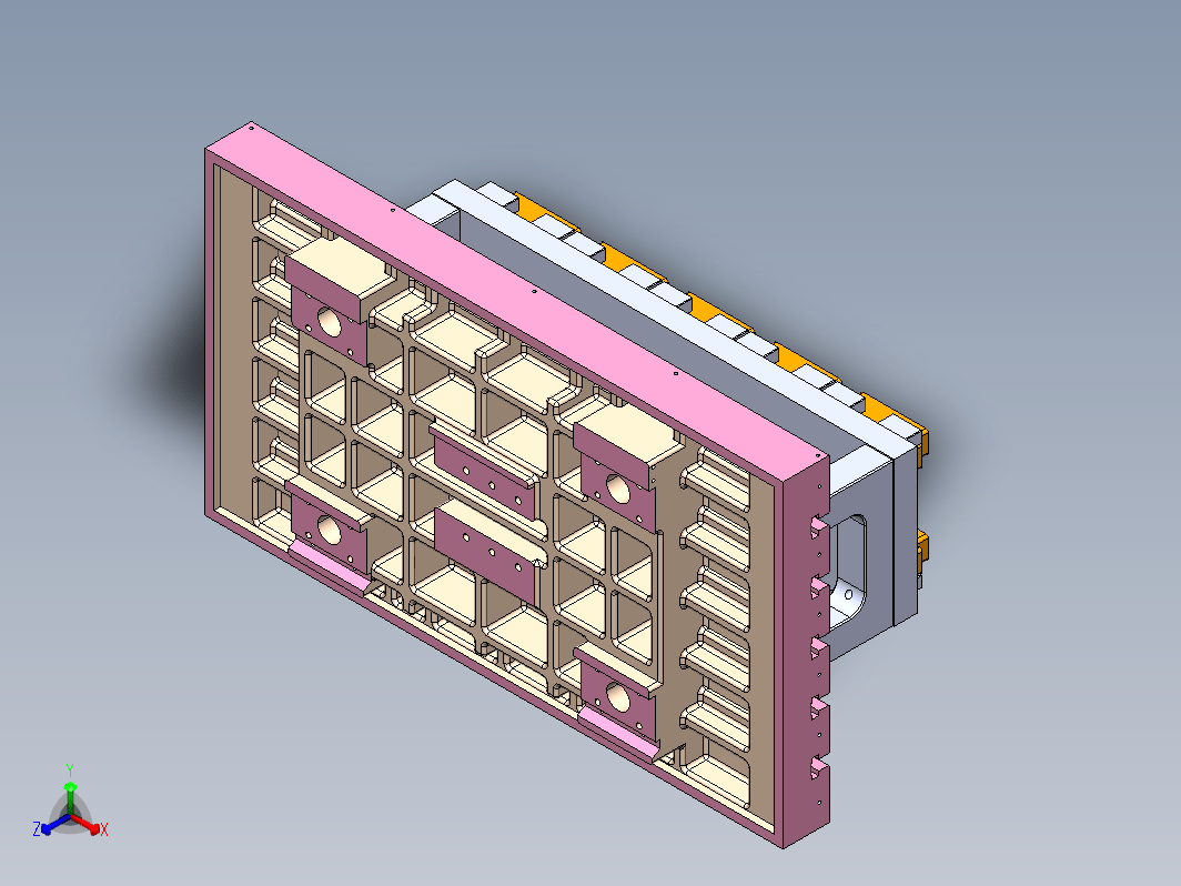 航插件壳体机加工工装