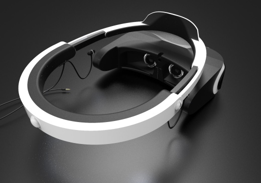 Sony 简洁VR眼镜造型缩略图