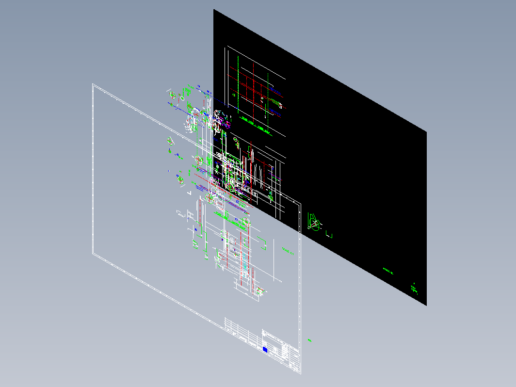 模具结构图—012-1两次顶出