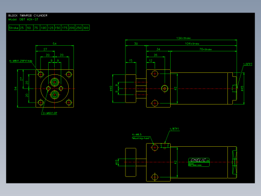气缸 DBT40缩略图
