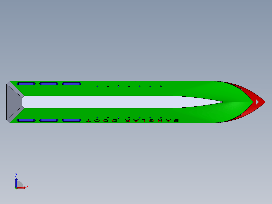 ship-10简易船舰模型3D图纸+Solidworks设计