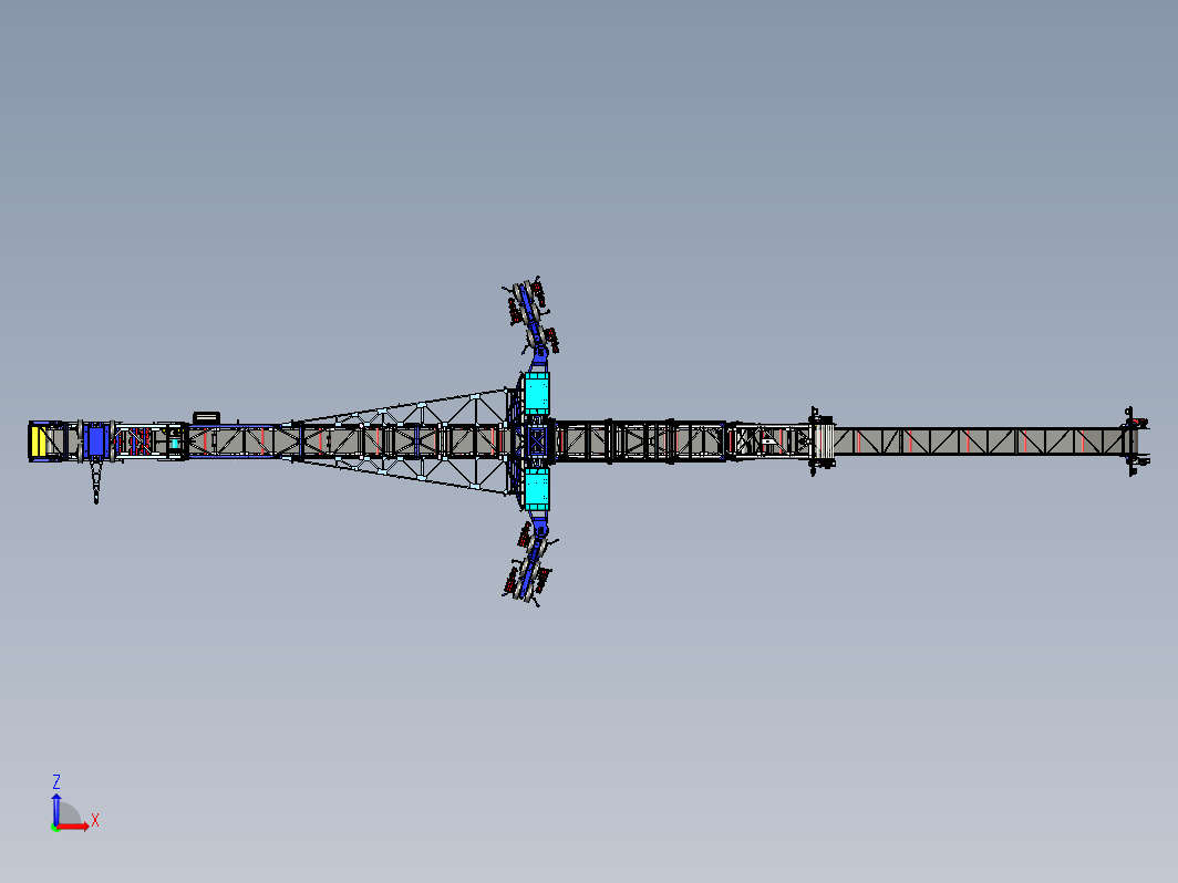 telescopic stacker伸缩式堆垛机输送线