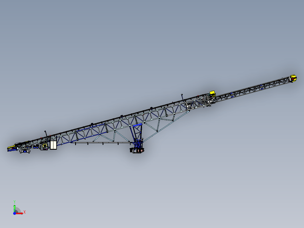 telescopic stacker伸缩式堆垛机输送线