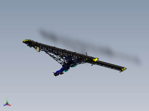 telescopic stacker伸缩式堆垛机输送线缩略图