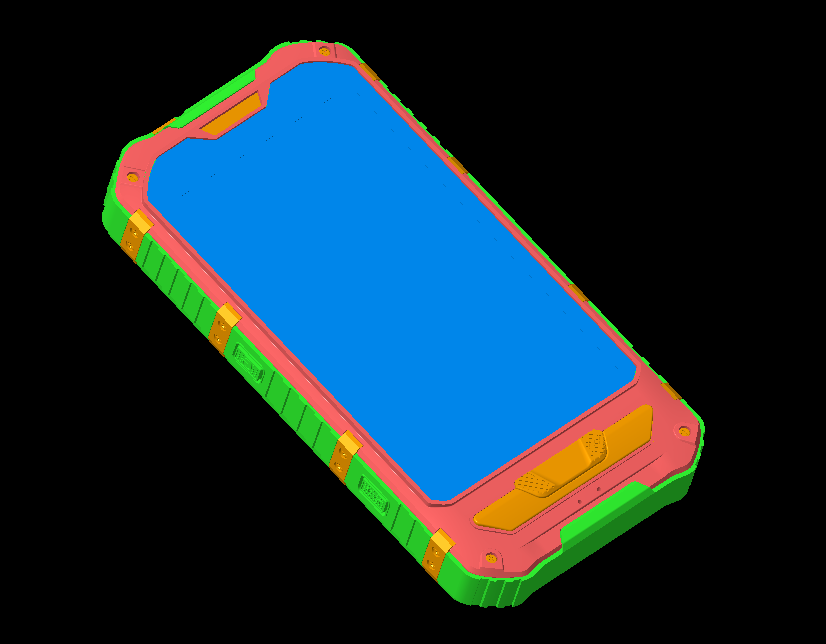 三防手机全结构3D档