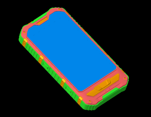 三防手机全结构3D档缩略图