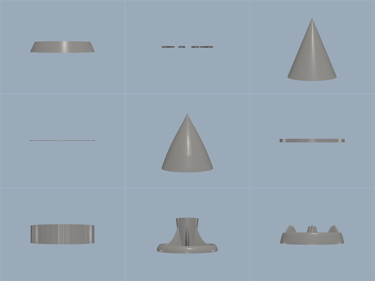 火箭玩具模型