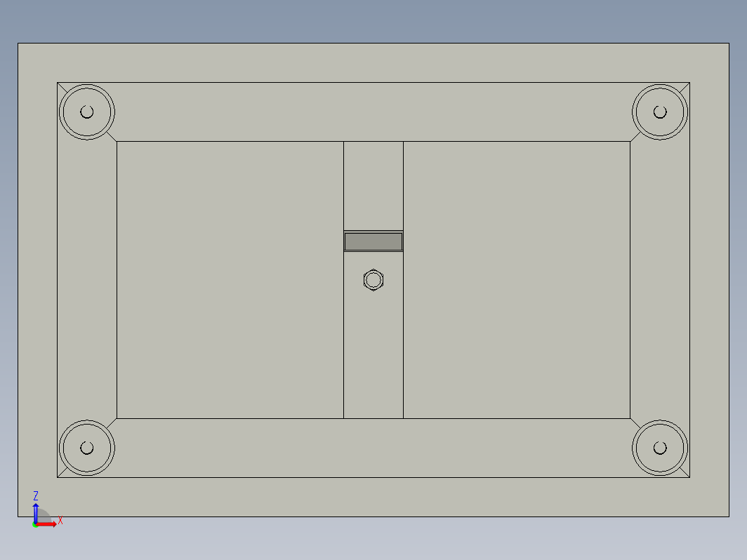 矩形链悬空桌