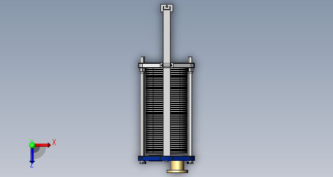 F0129-solidworks板式换热器