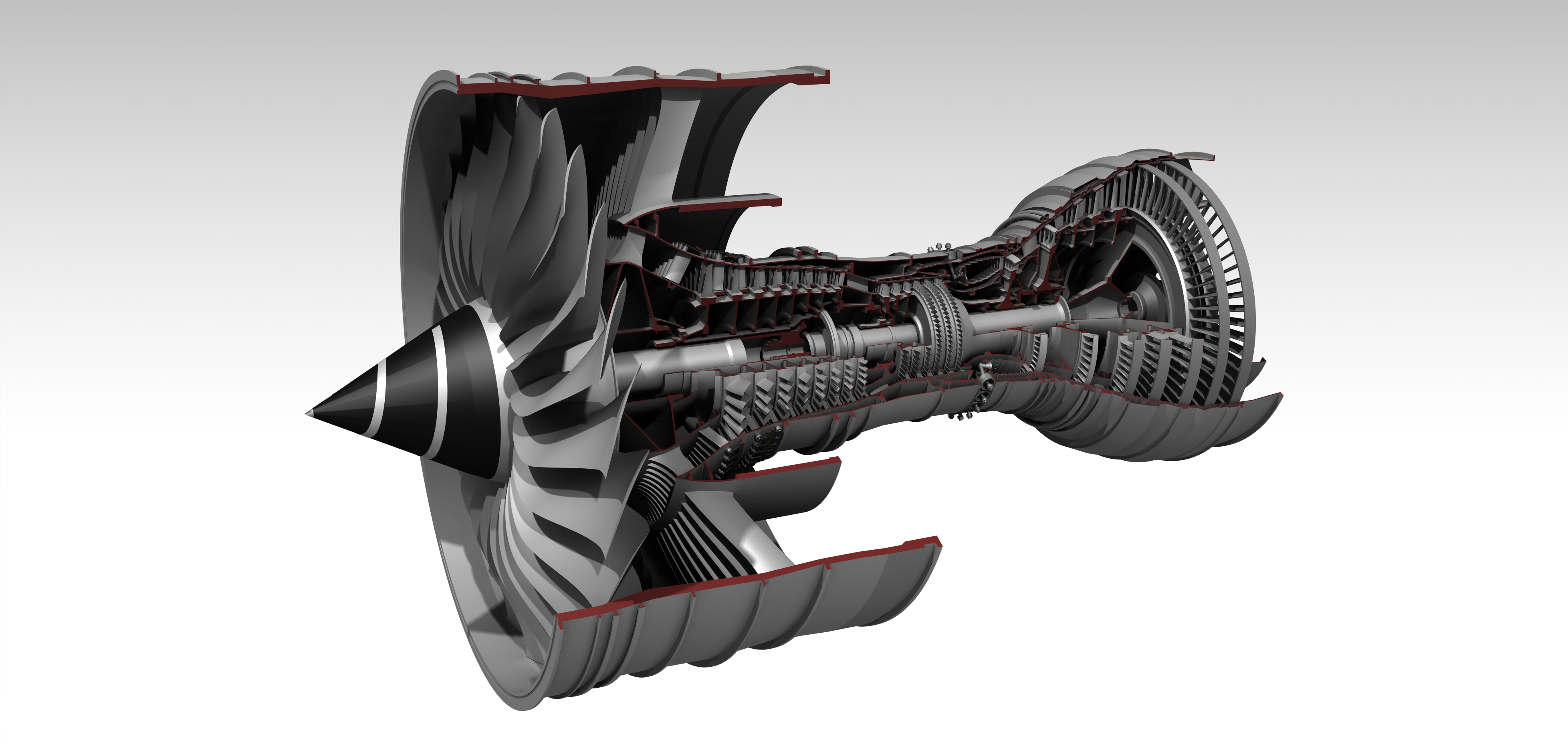 劳斯莱斯Trent900航空发动机