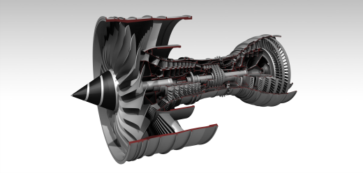劳斯莱斯Trent900航空发动机缩略图