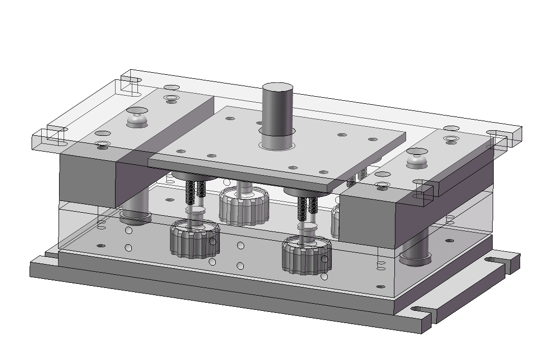 小波纹手轮压缩模设计三维SW2012带参+CAD+说明书