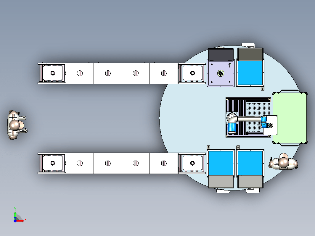 PCB自动清洗线清洗吹干干燥箱烘干Scara机器人搬运