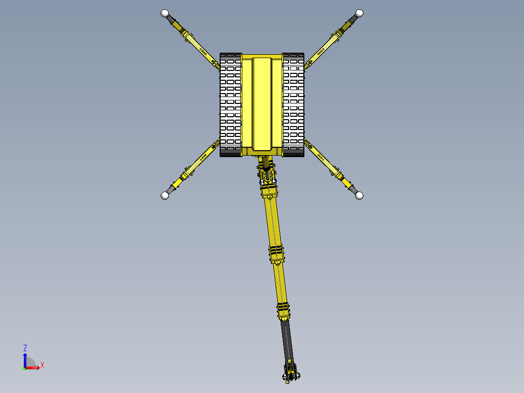 蜘蛛履带起重机