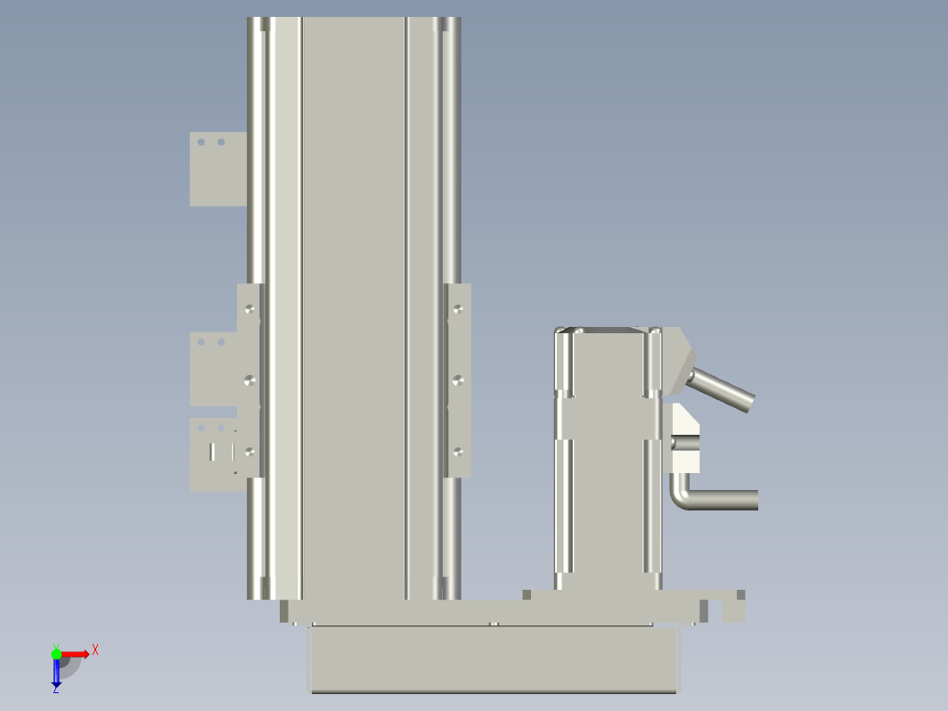 MT75BS.100-800 直线模组 滑台 数控平台模型.MT75BS.L10.50.BL.M10B.C4.3D