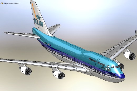 波音747客机缩略图