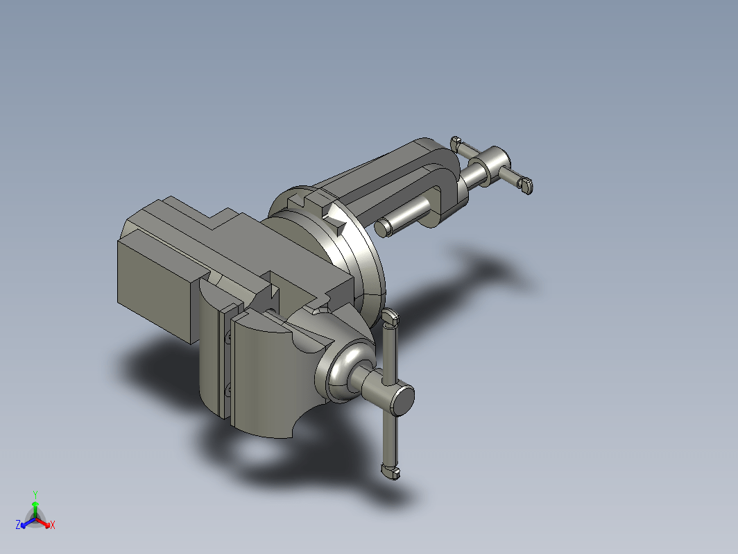 虎钳台钳卡钳-bench-vise-53 2 IGS