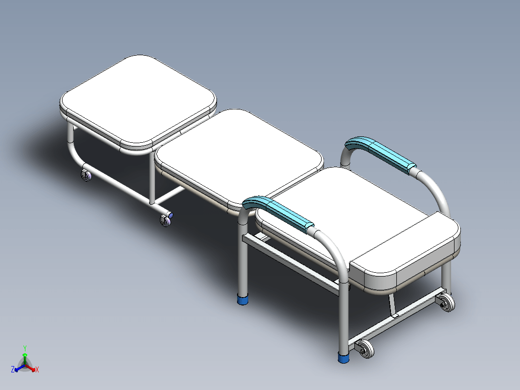 钢制医用陪护椅型号二、陪人床、病员陪伴椅、陪护床等可折叠和展开