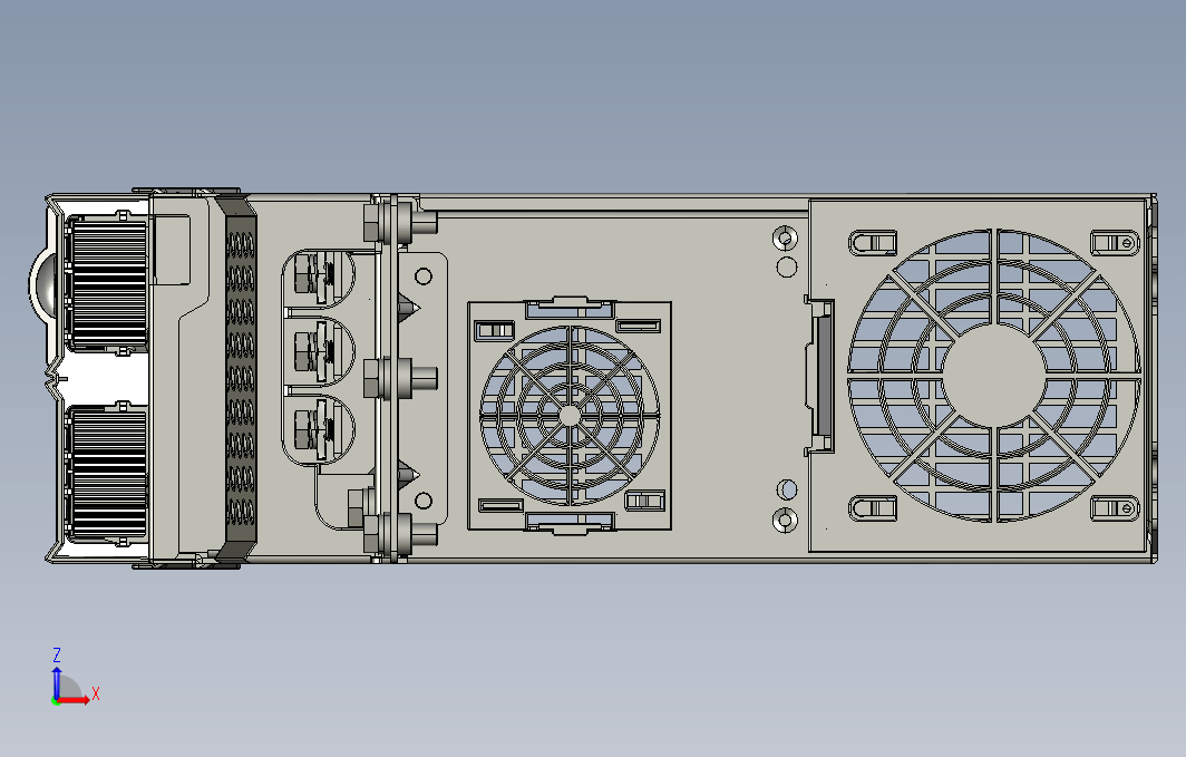 高性能多机传动驱动器STEP_B00(MD810-50M4T37G200+整机外形图)