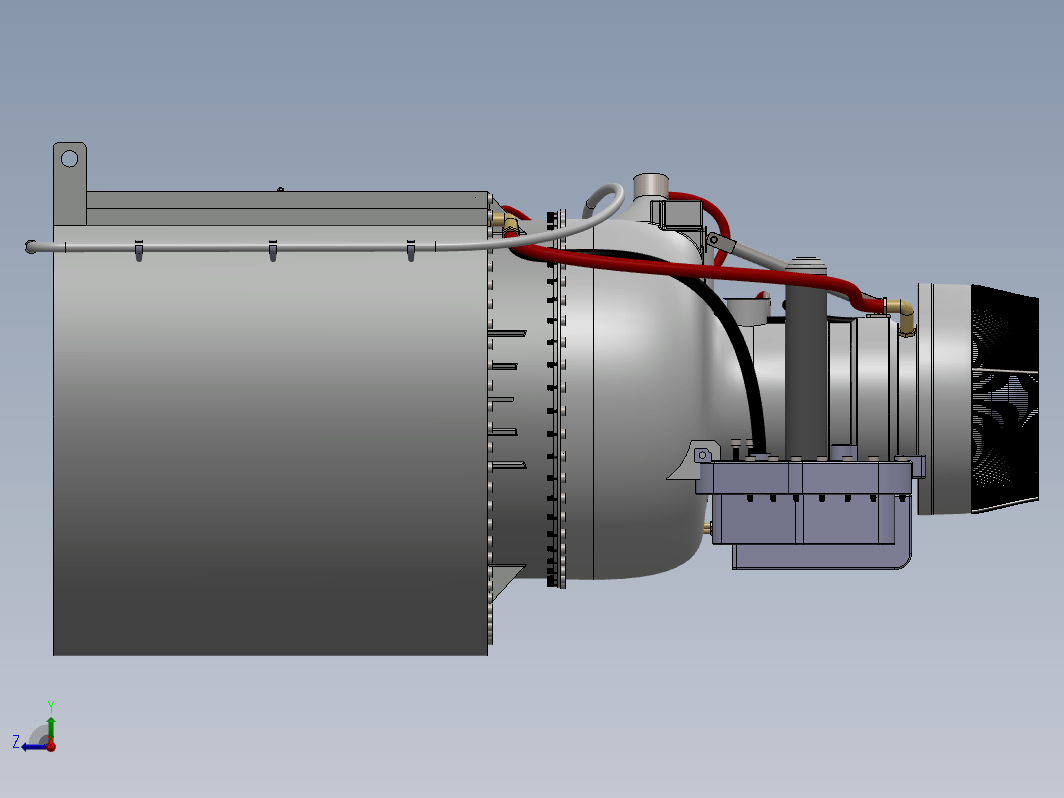 霍尼韦尔 Honeywell AGT1500燃气涡轮发动机