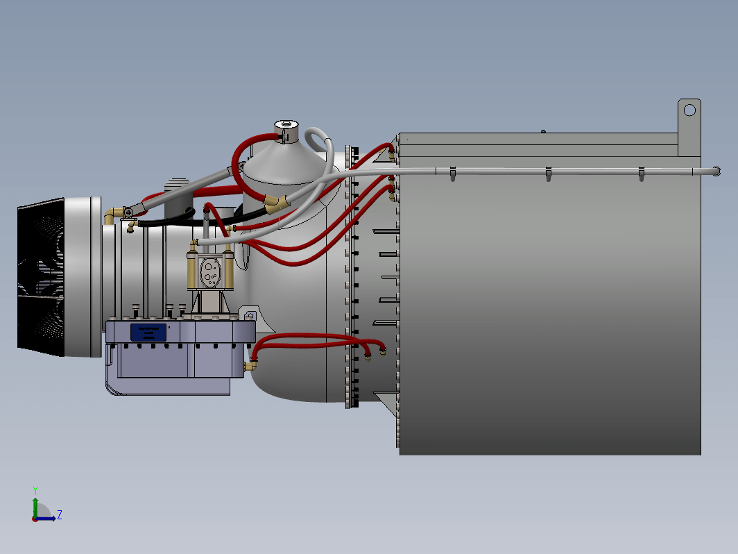 霍尼韦尔 Honeywell AGT1500燃气涡轮发动机