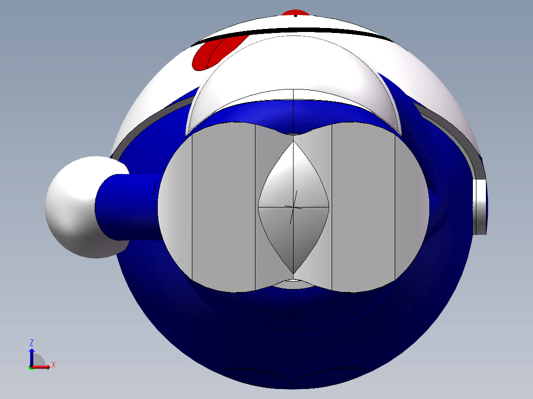 solidworks哆啦A梦收纳盒