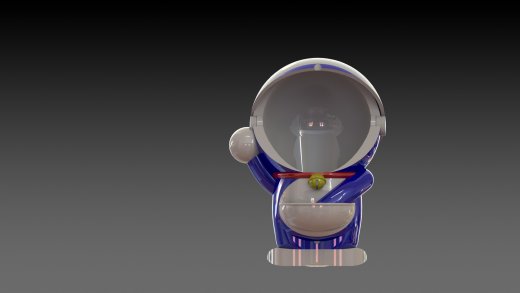 solidworks哆啦A梦收纳盒缩略图