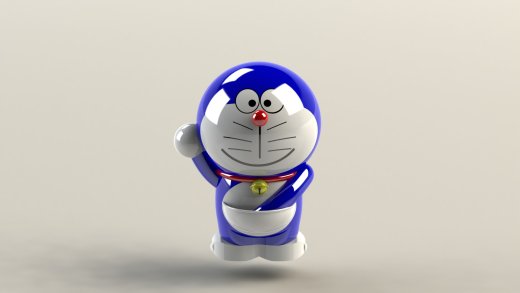 solidworks哆啦A梦收纳盒缩略图