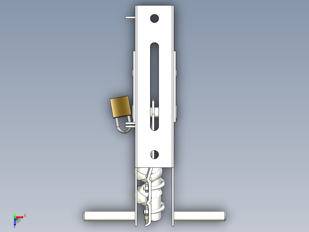 中压隔离开关 手动手动驱动器，用于户外安装 - RLZ