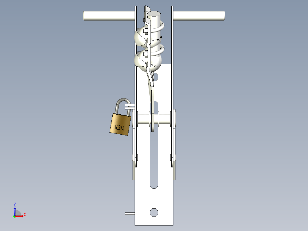 中压隔离开关 手动手动驱动器，用于户外安装 - RLZ