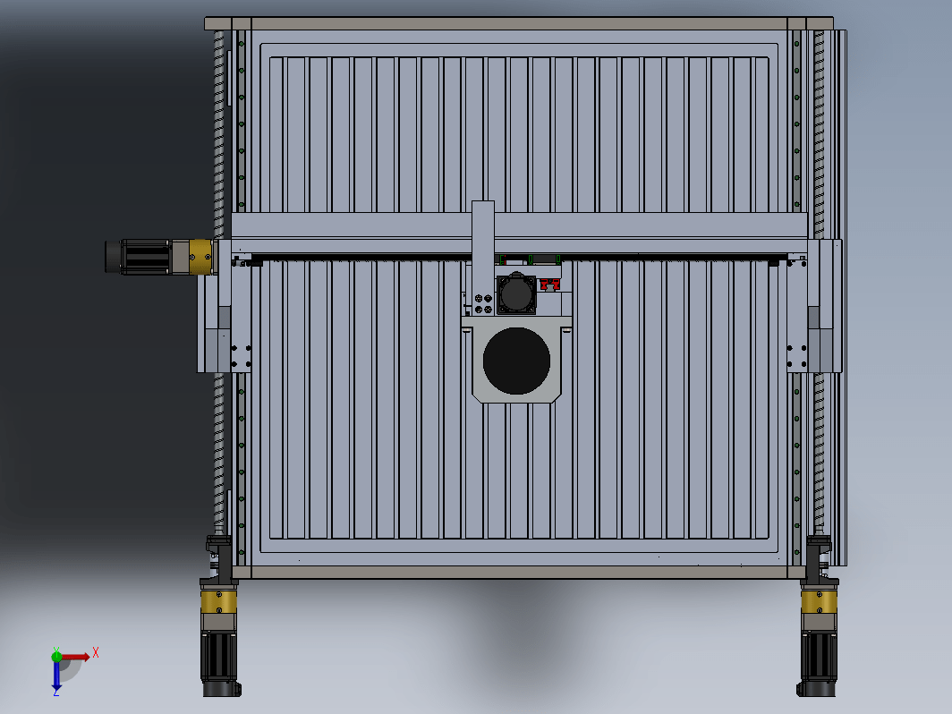 CNC 2.5 CNC Mill数控铣床3D数模图纸 Solidworks设计 附STEP格式