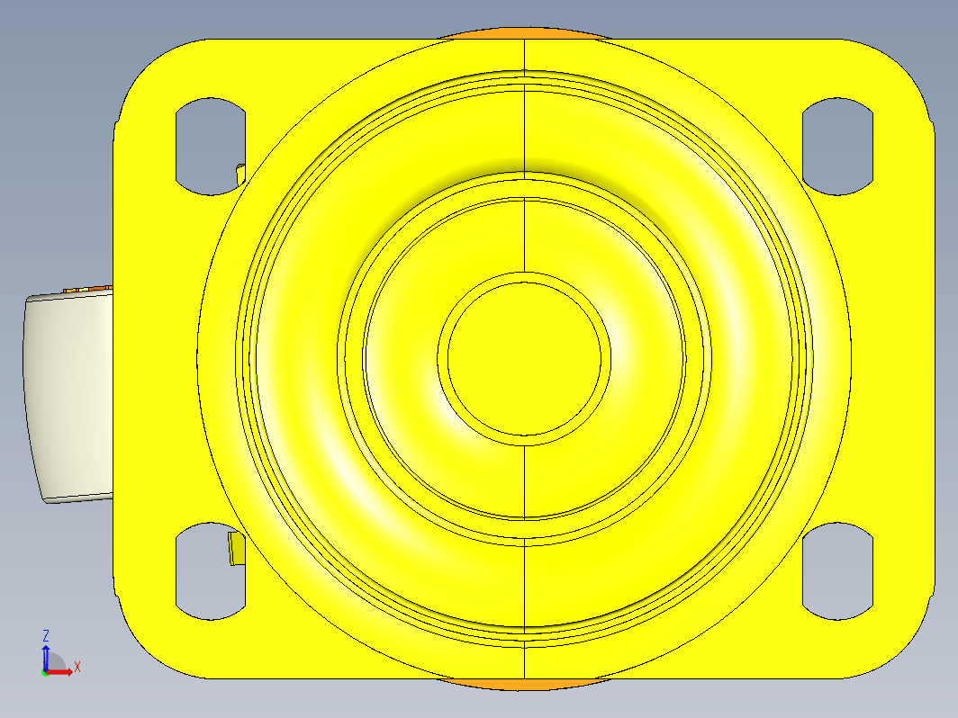 脚轮 模型6