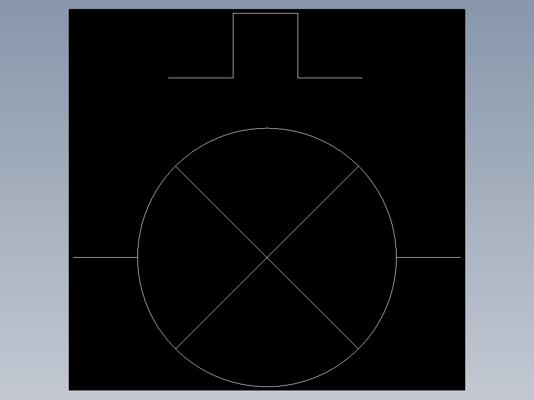 电气符号  闪光型信号灯 (gb4728_10_5.2)