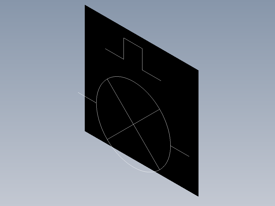 电气符号  闪光型信号灯 (gb4728_10_5.2)