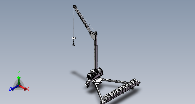 300kg-30m便携式楼宇小吊机