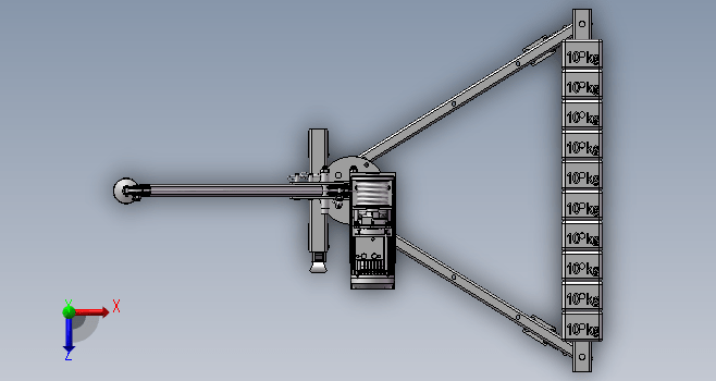 300kg-30m便携式楼宇小吊机