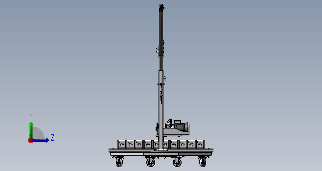 300kg-30m便携式楼宇小吊机