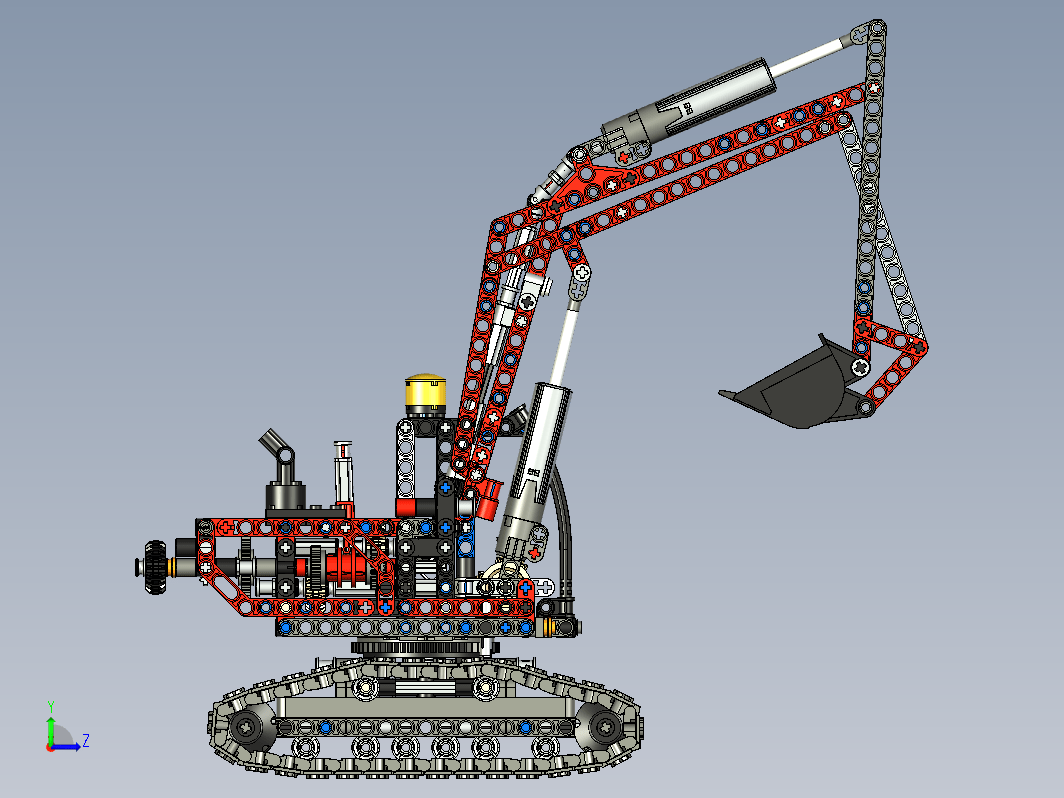 Lego乐高科技挖掘机8294